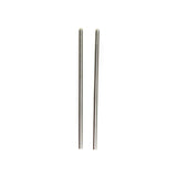 6.5" Stainless Steel Drinking Straws - Set of 2