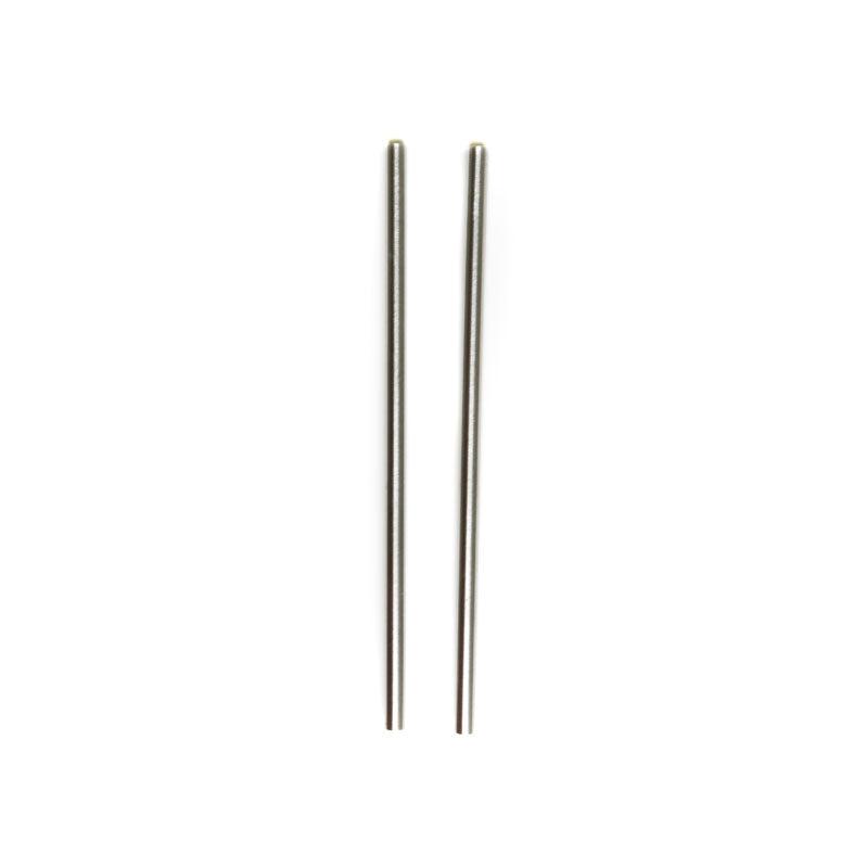 6.5" Stainless Steel Drinking Straws - Set of 2