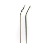 8.5" Stainless Steel Drinking Straws - Set of 2