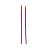 8.5" Stainless Steel Drinking Straws - Set of 2