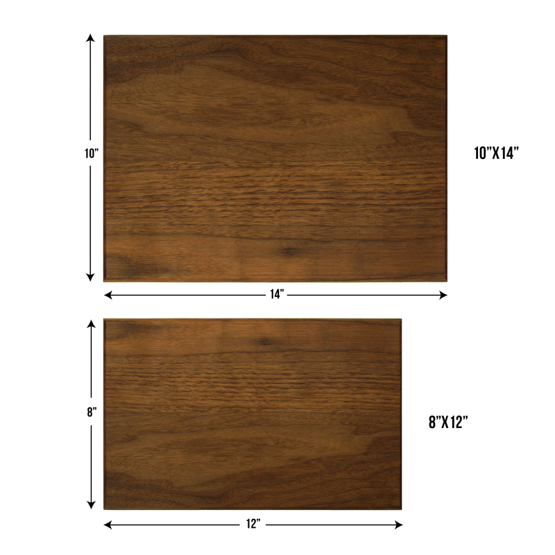 Blank Walnut and Maple Cutting Boards 8x12