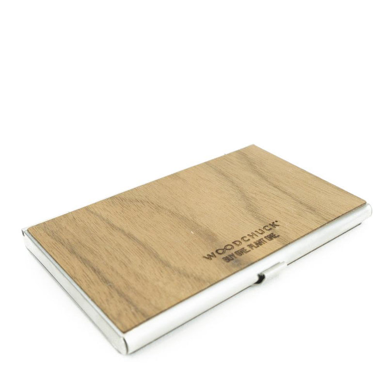 Wood Business Card Holder