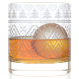 Pine Tree Sweater Rocks Glass - Set of 2