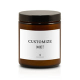 Custom Straight Sided Jar Candle - 7.2oz