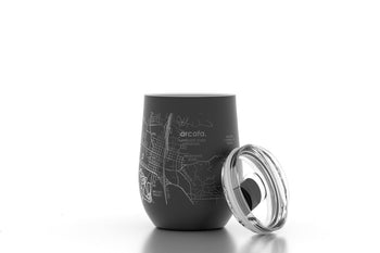 Home Town Maps Insulated Wine Tumbler 12oz