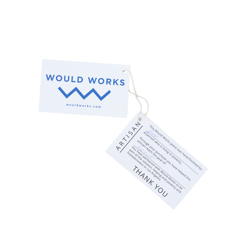 Handmade Wood Business Card Holder