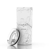 Home Town Map 16 oz Insulated Coffee Tumbler