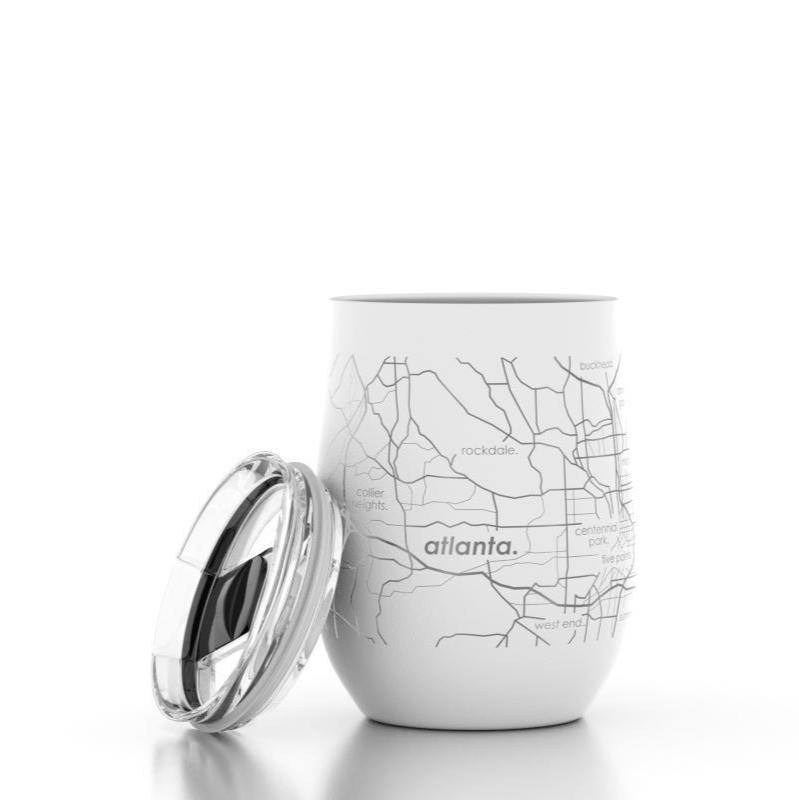 Home Town Maps Insulated Wine Tumbler 12oz