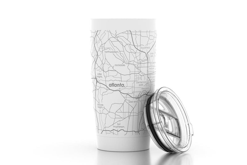 Home Town Maps Insulated Pint Tumbler 20oz- Set of 2