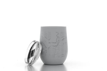 Home Town Maps Insulated Wine Tumbler 12oz