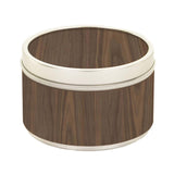 Walnut Wood Wick Pine Scented Candle