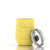 Home Town Maps Insulated Wine Tumbler 12oz