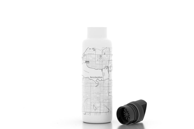 Home Town Maps 21 oz Insulated Hydration Bottle - Set of 2