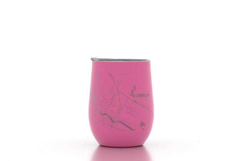 Home Town Maps Insulated Wine Tumbler 12oz