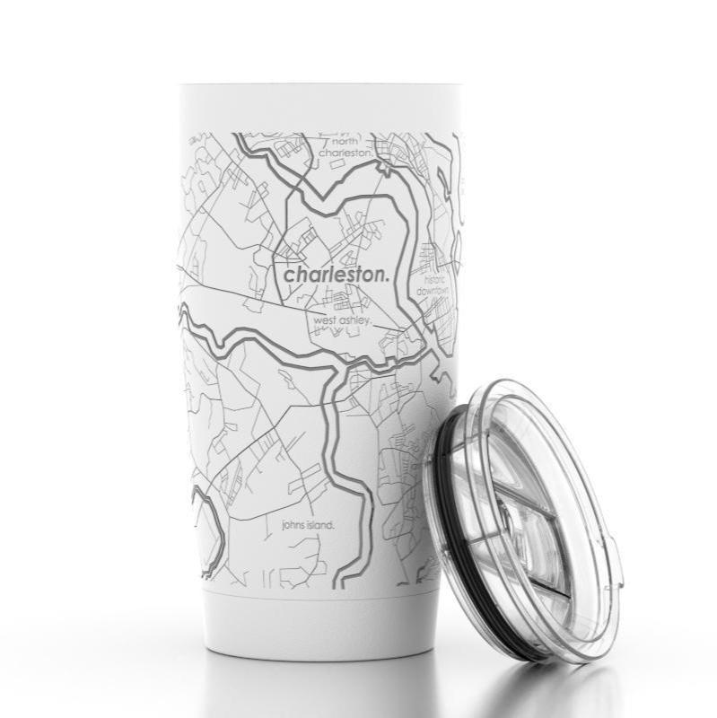 Home Town Maps Insulated Pint Tumbler 20oz- Set of 2