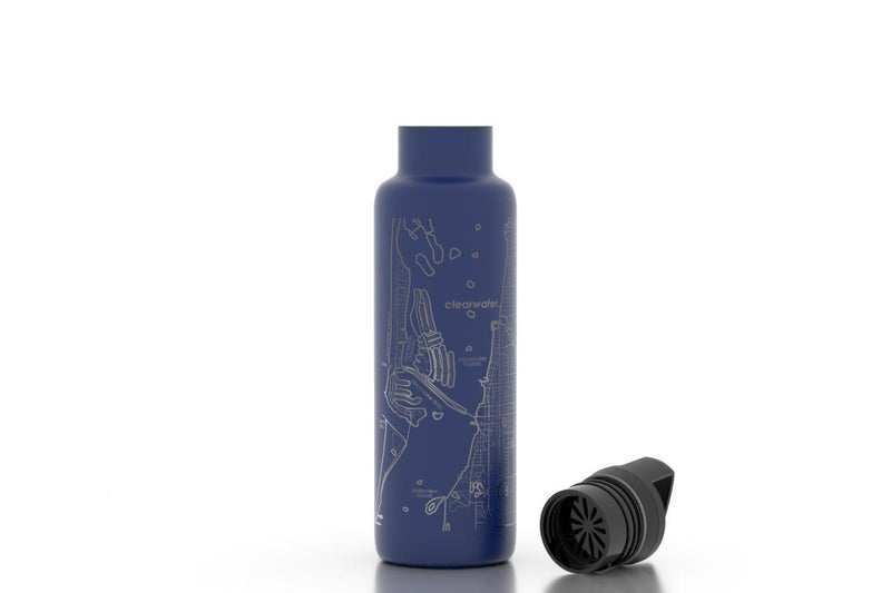 Home Town Maps 21 oz Insulated Hydration Bottle - Set of 2