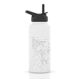 Home Town Map 32 oz Insulated Bottle