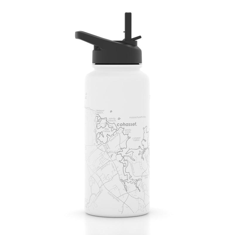 Home Town Map 32 oz Insulated Bottle