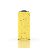 Home Town Map Insulated 12oz Slim Can Cooler