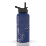 Home Town Map 32 oz Insulated Bottle