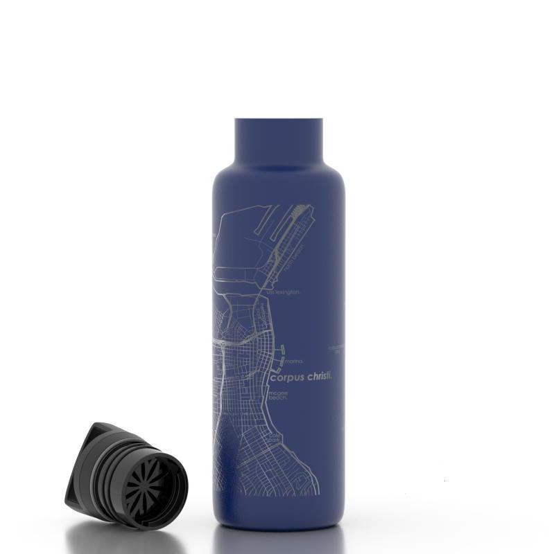 Home Town Maps 21 oz Insulated Hydration Bottle