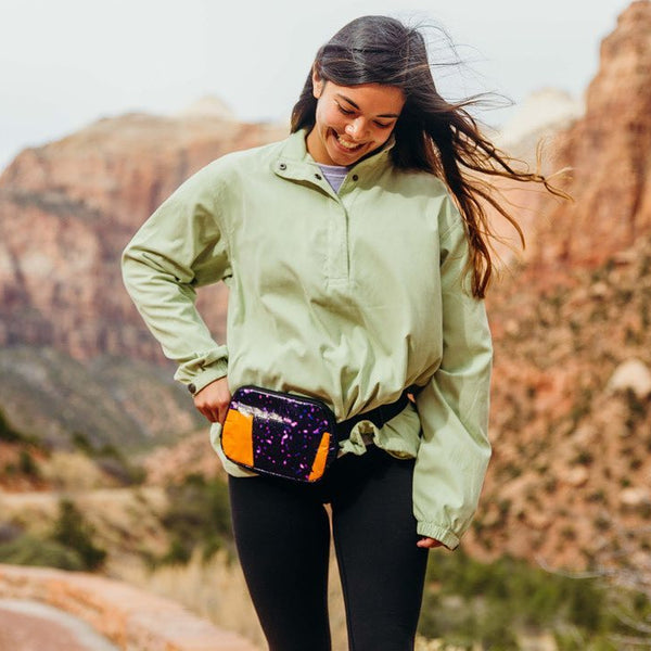 Zion Repurposed Billboard Fanny Pack