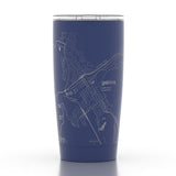 Home Town Maps Insulated Pint Tumbler 20oz- Set of 2