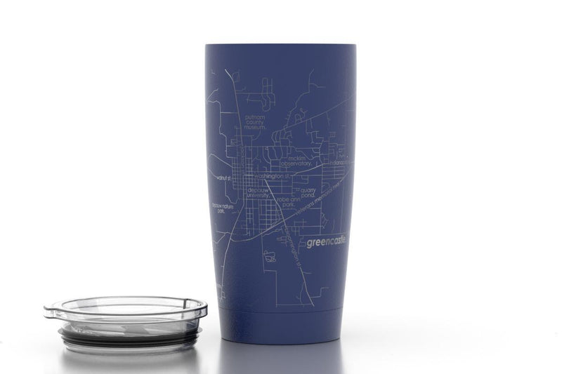 Home Town Maps Insulated Pint Tumbler 20oz- Set of 2