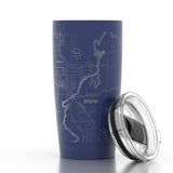 Home Town Maps Insulated Pint Tumbler 20oz- Set of 2