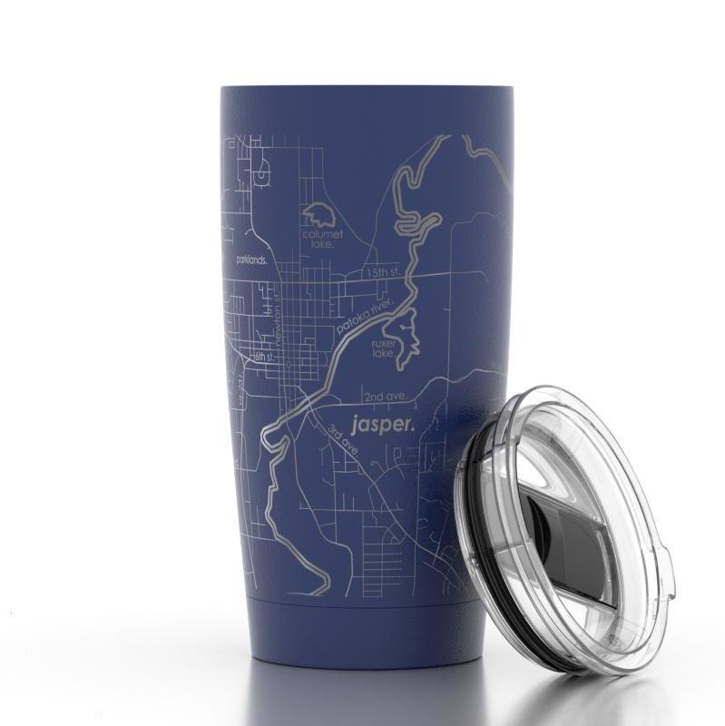 Home Town Maps Insulated Pint Tumbler 20 oz