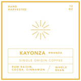 Kayonza Rwanda - Whole Bean