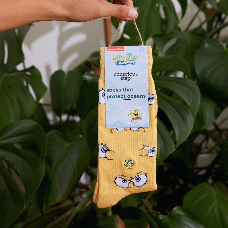 SpongeBob Socks that Protect Oceans