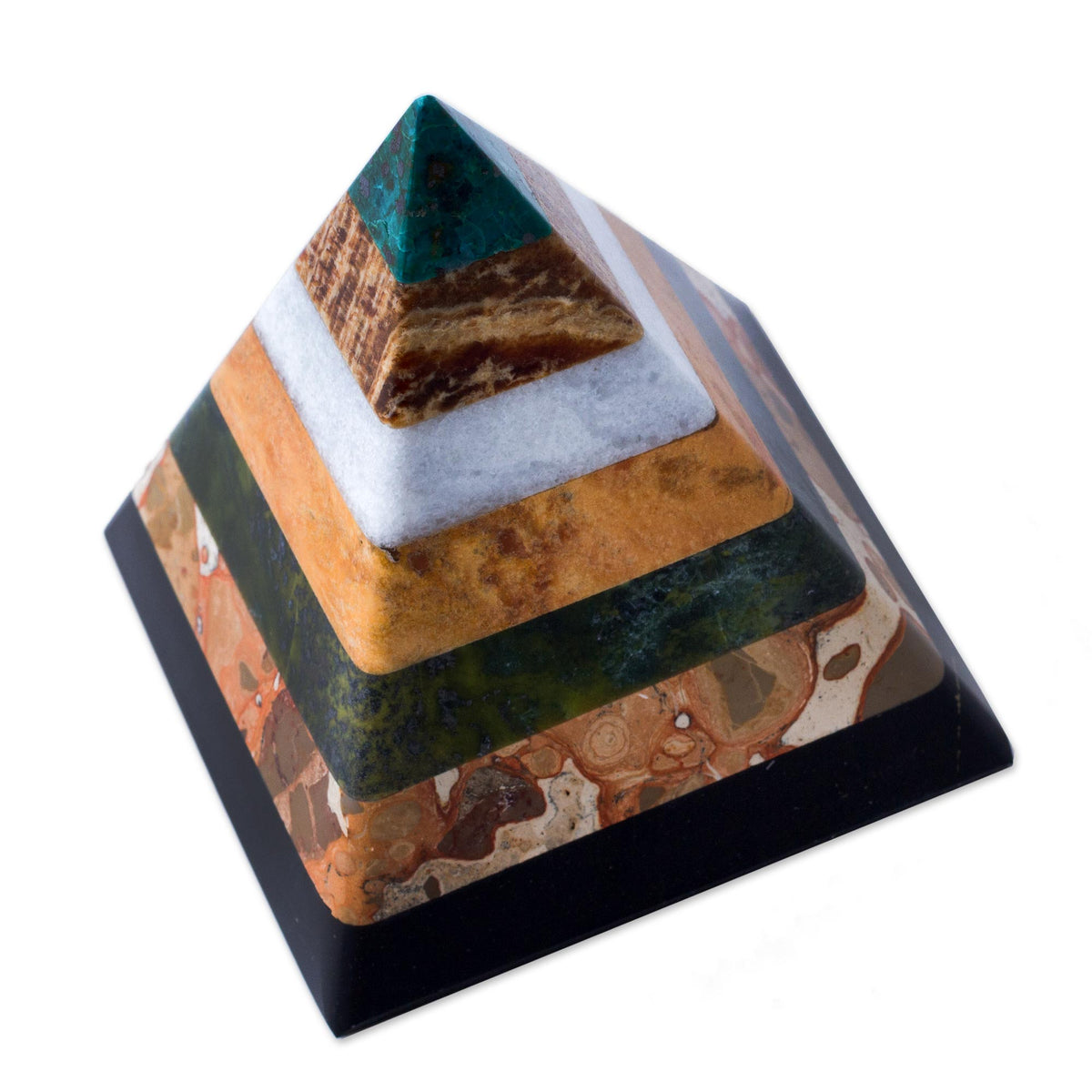 Positive Energy Gemstone Pyramid