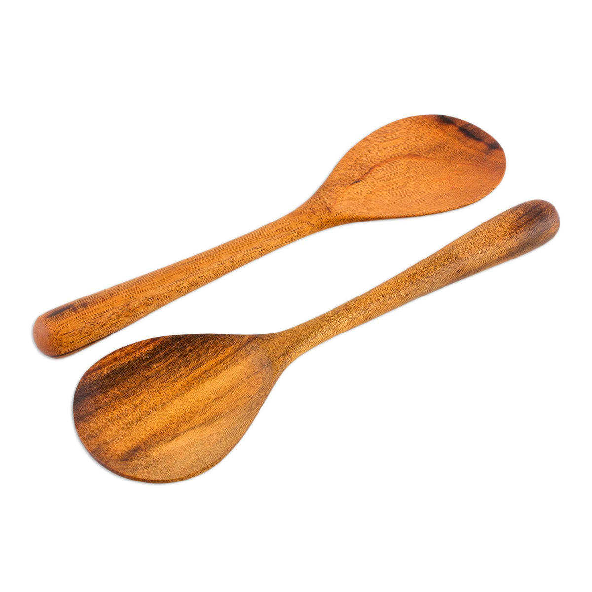 Wood Serving Spoons (Pair)  - Peten Delight