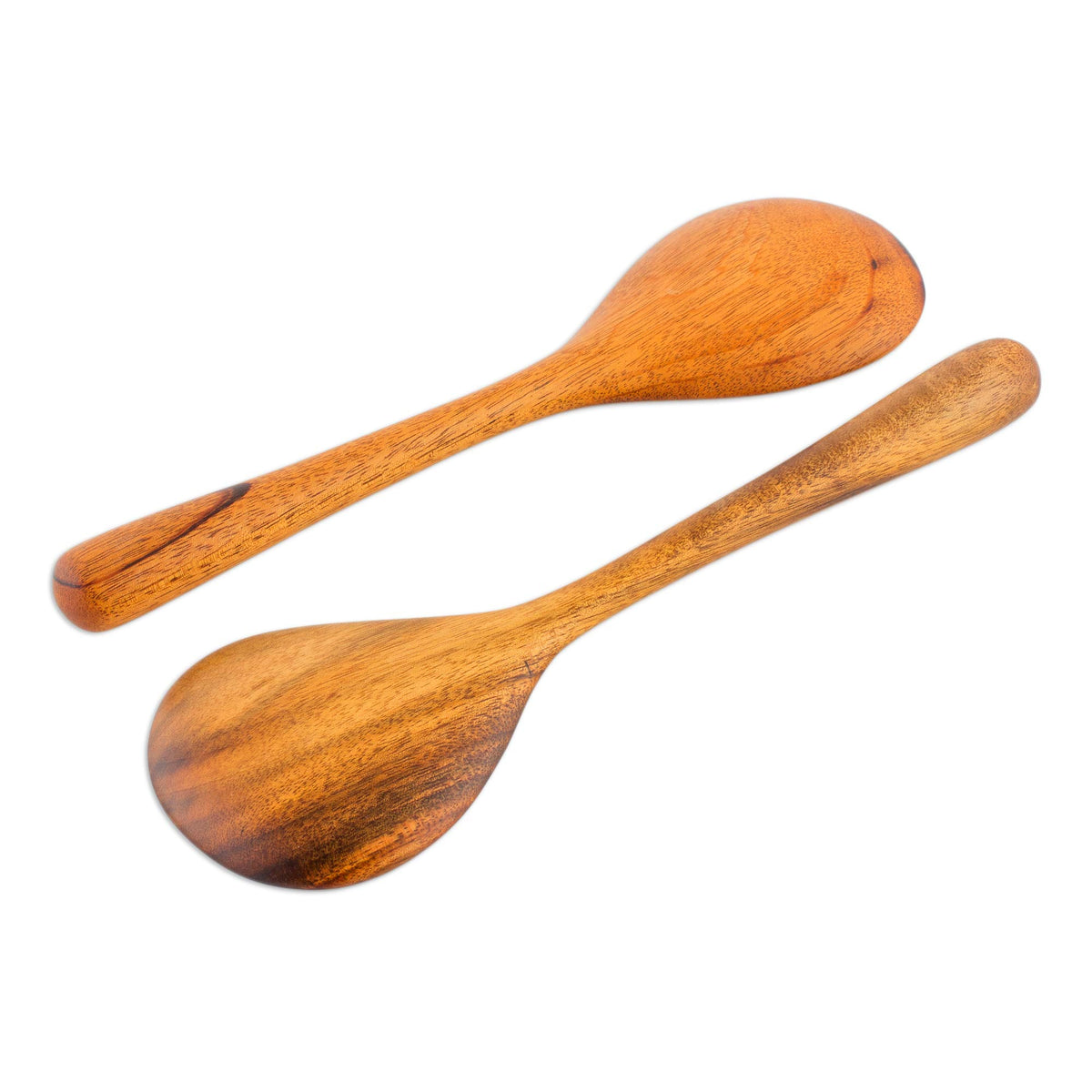 Wood Serving Spoons (Pair)  - Peten Delight