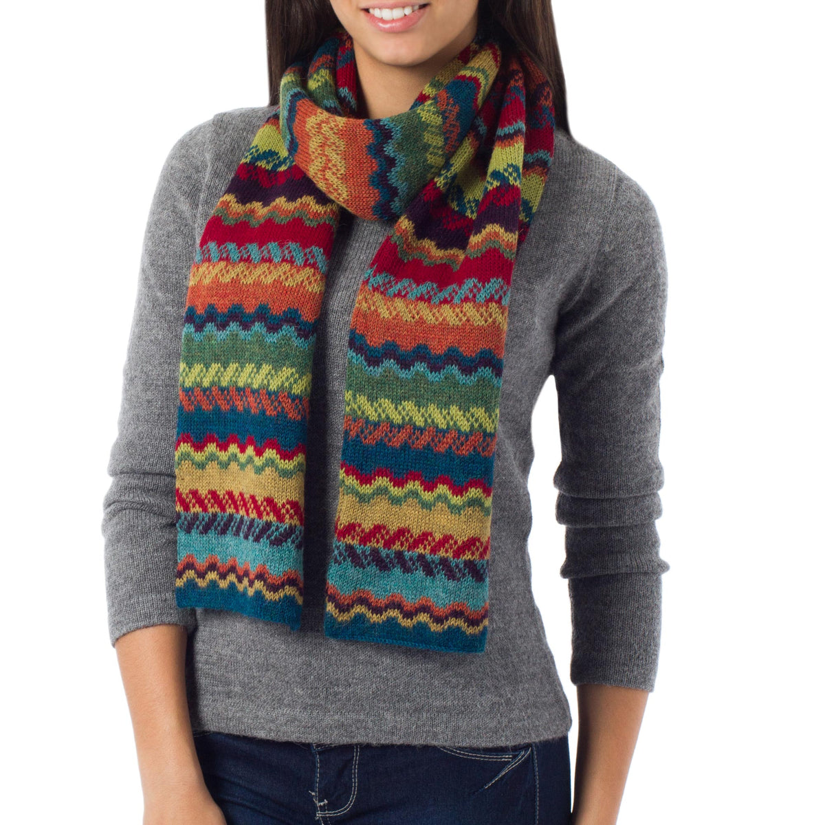 Fresh Winter 100% Alpaca Scarf