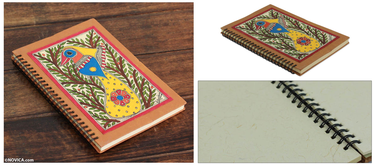Bihar Songbird Madhubani Journal