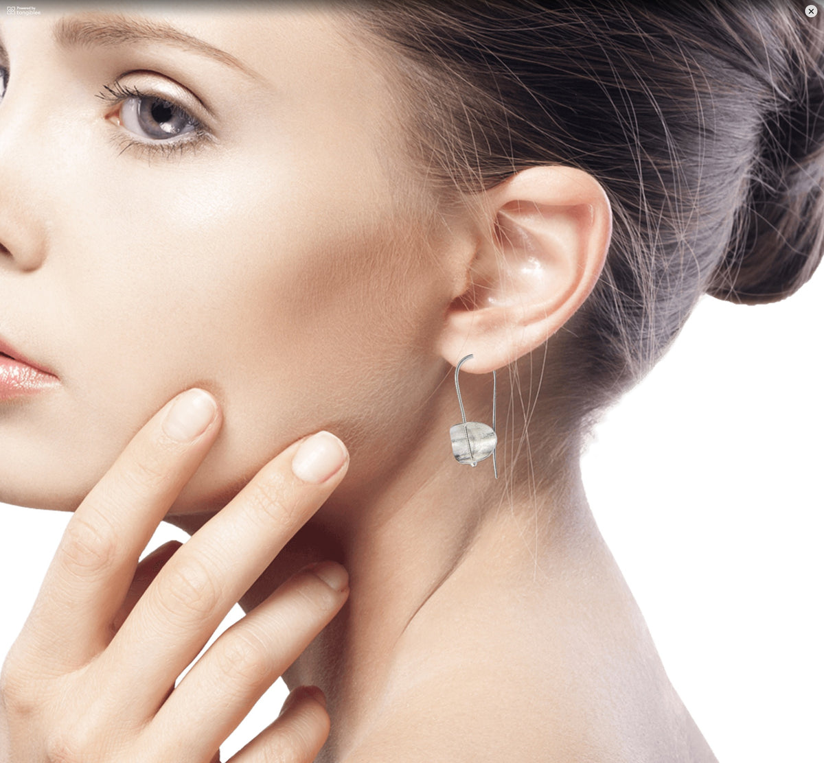 Sterling Silver Earrings - Urban Minimalism