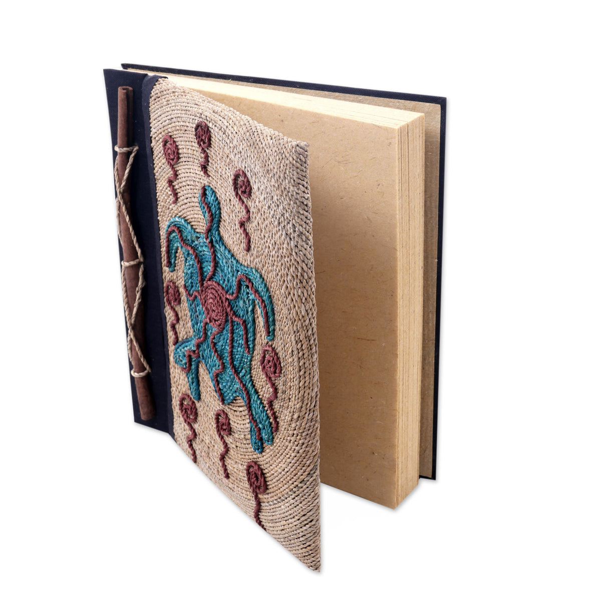 Blue Turtle Natural Fiber Journal