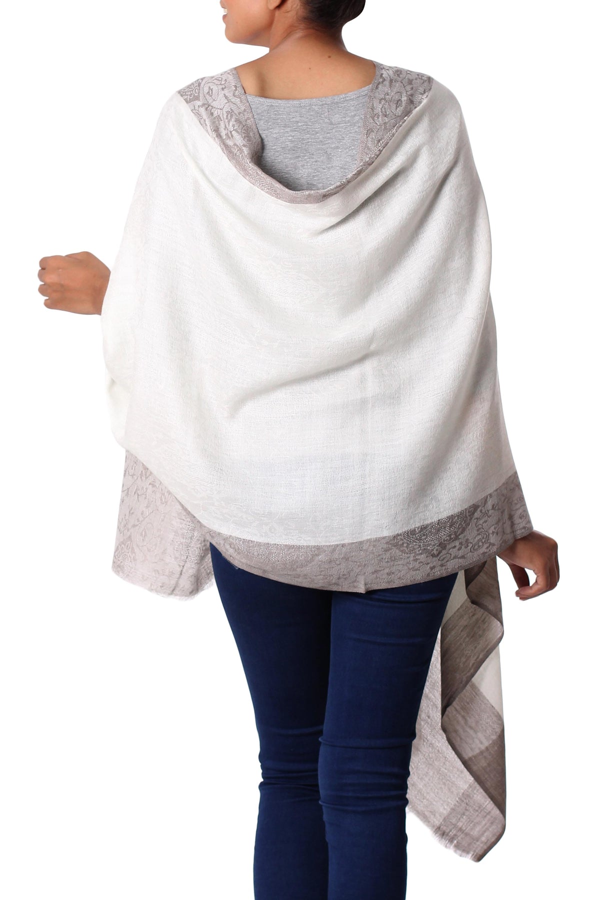 Sophistication Wool Shawl