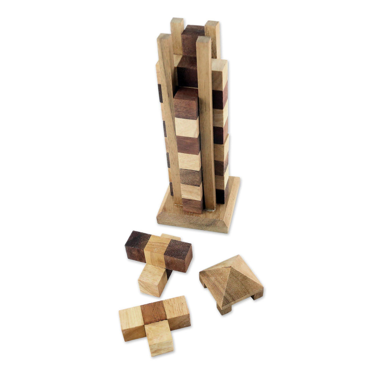Babylon Tower Wood Puzzle