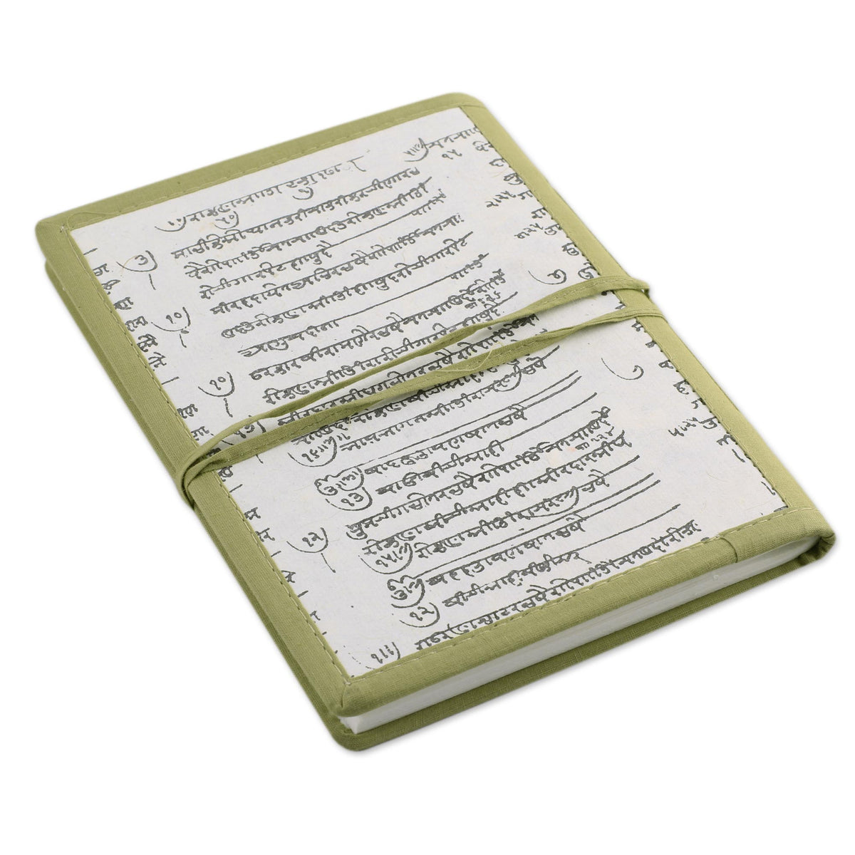 Jolly Santas Handmade Paper Journal