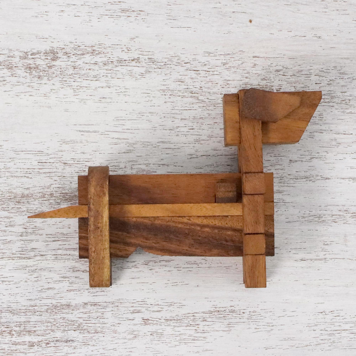 Excited Puppy Wood Puzzle