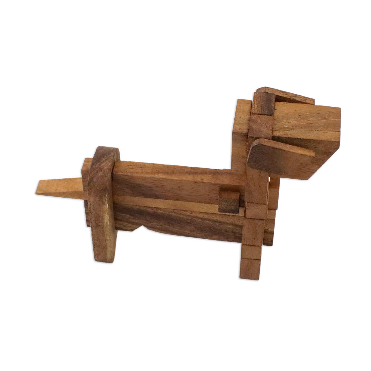 Excited Puppy Wood Puzzle