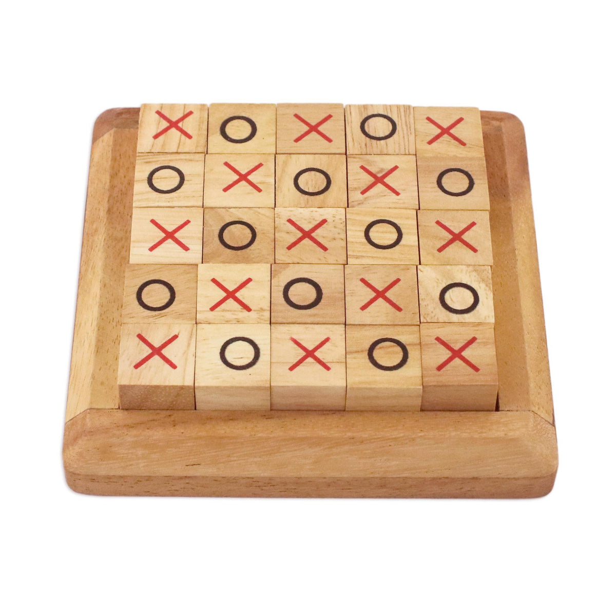Large Wood Tic-Tac-Toe Board - Extreme Tic-Tac-Toe