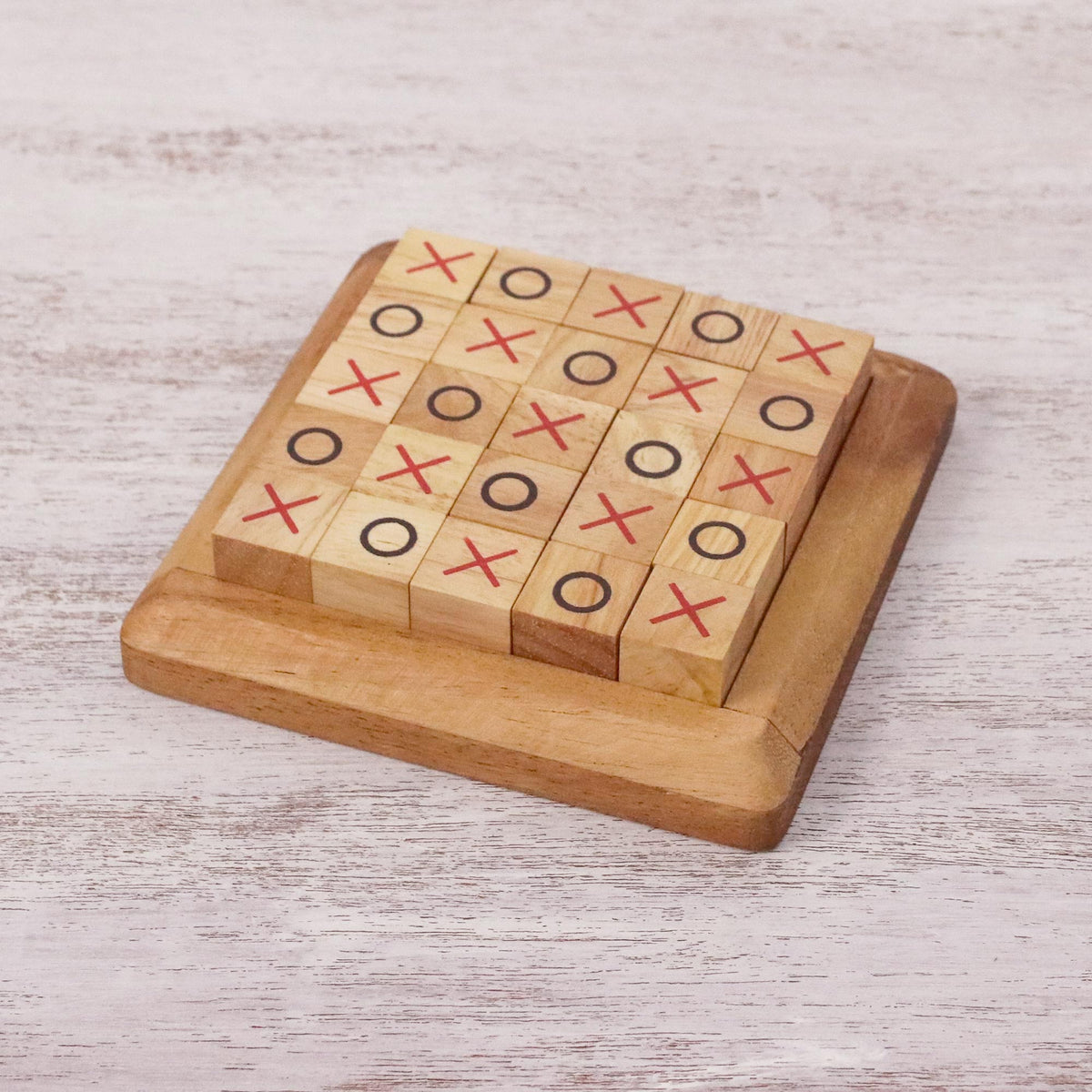 Large Wood Tic-Tac-Toe Board - Extreme Tic-Tac-Toe