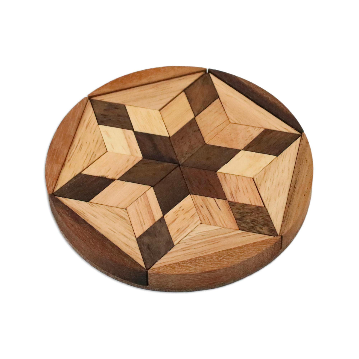 Star Of David Wood Puzzle