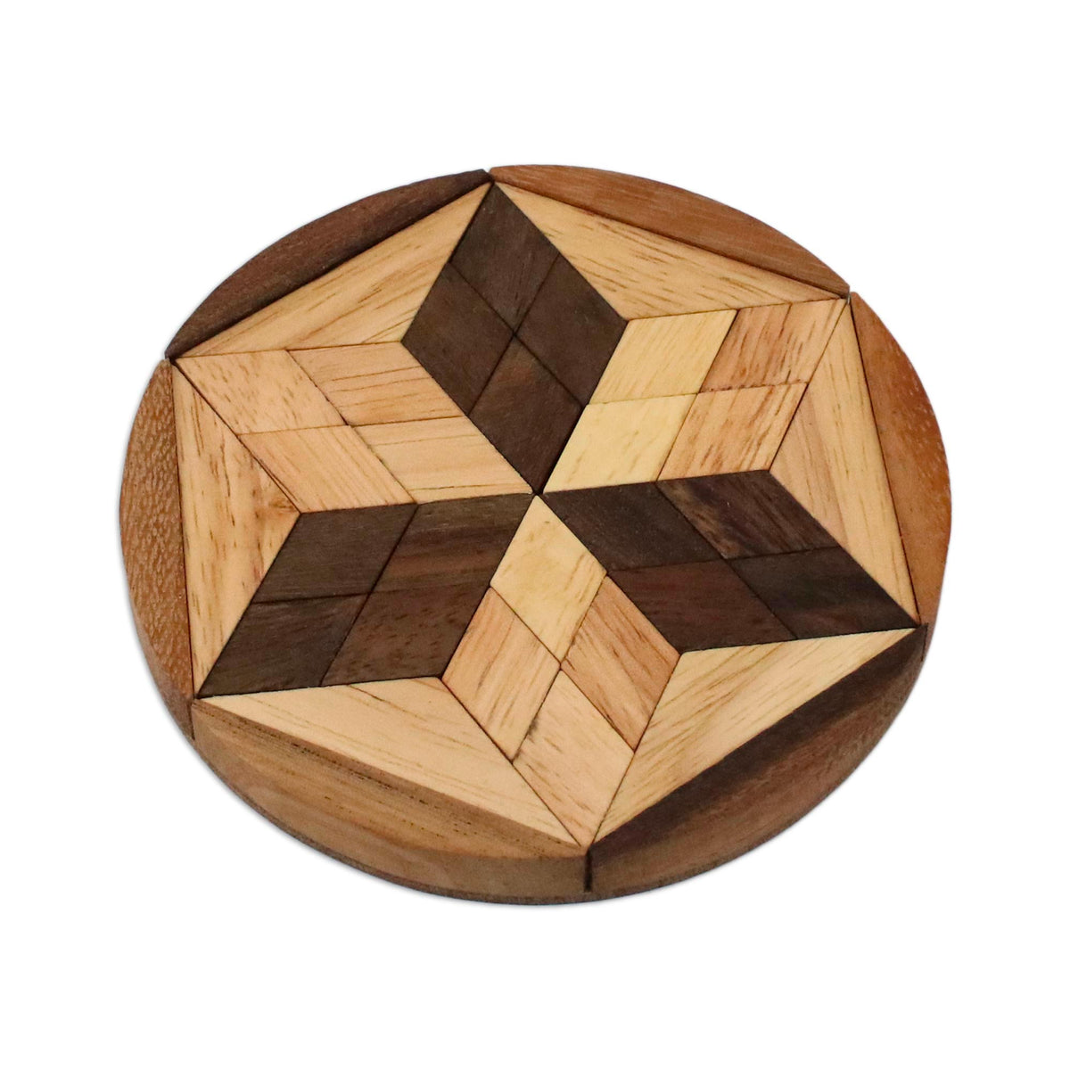 Star Of David Wood Puzzle