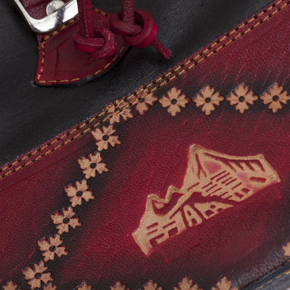Ancient Elegance Leather Backpack