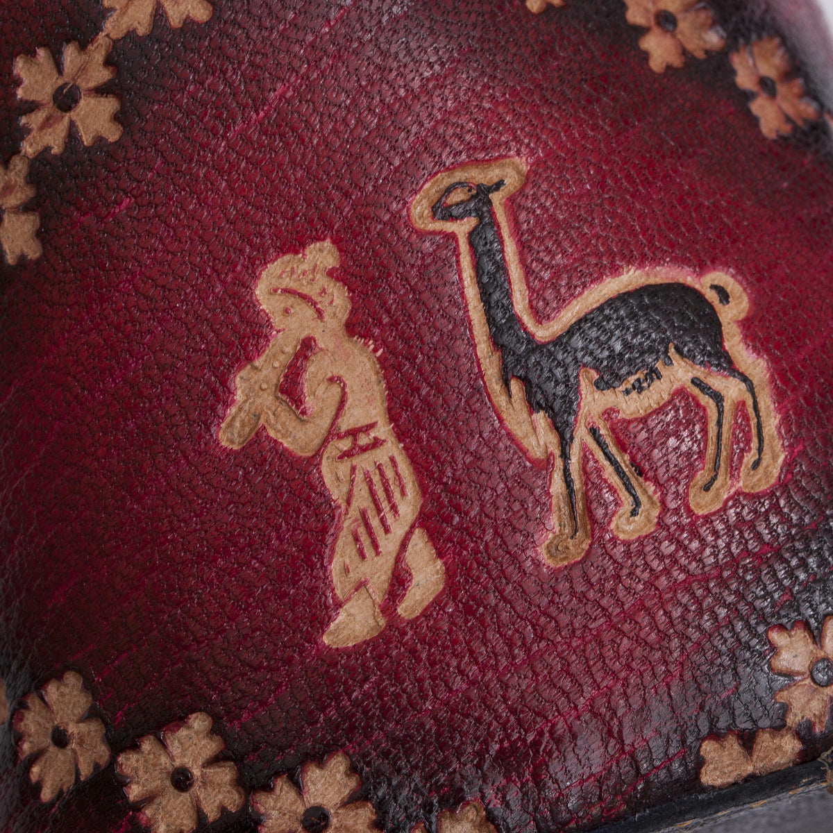 Ancient Elegance Leather Backpack